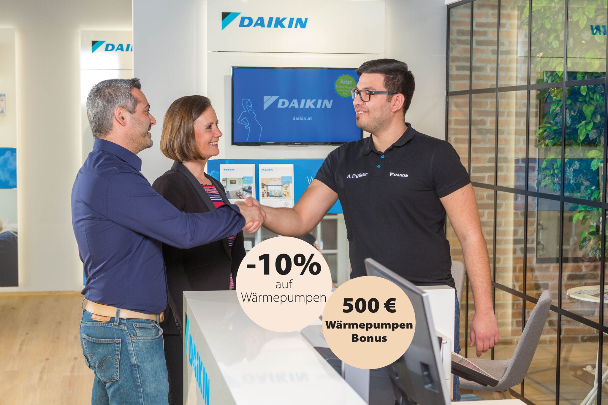 Daikin Flagship-Store Aktionen