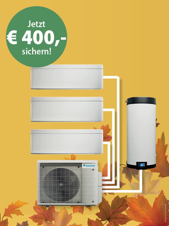 Hitzebonus mit Daikin Multi +