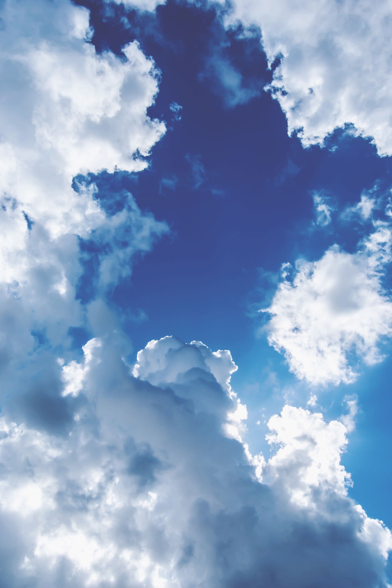 Himmel mit Wolken