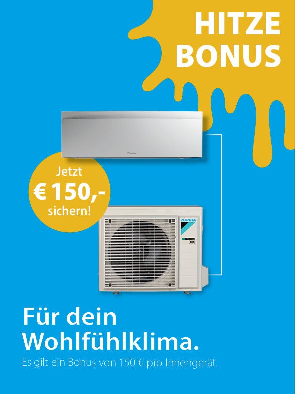 Bonus Monosplit Klimaanlage