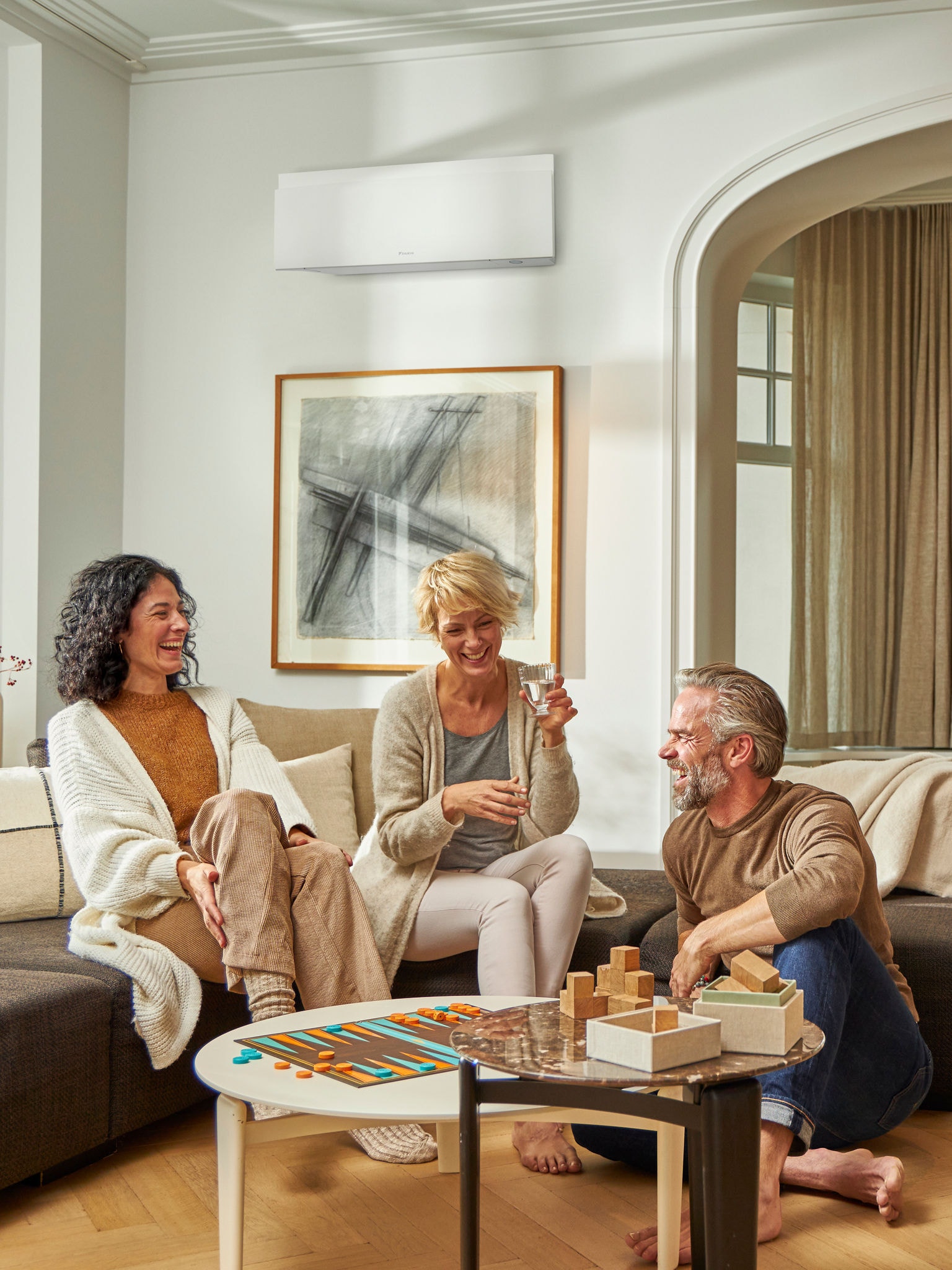 Daikin Gerätefamilie zusammen