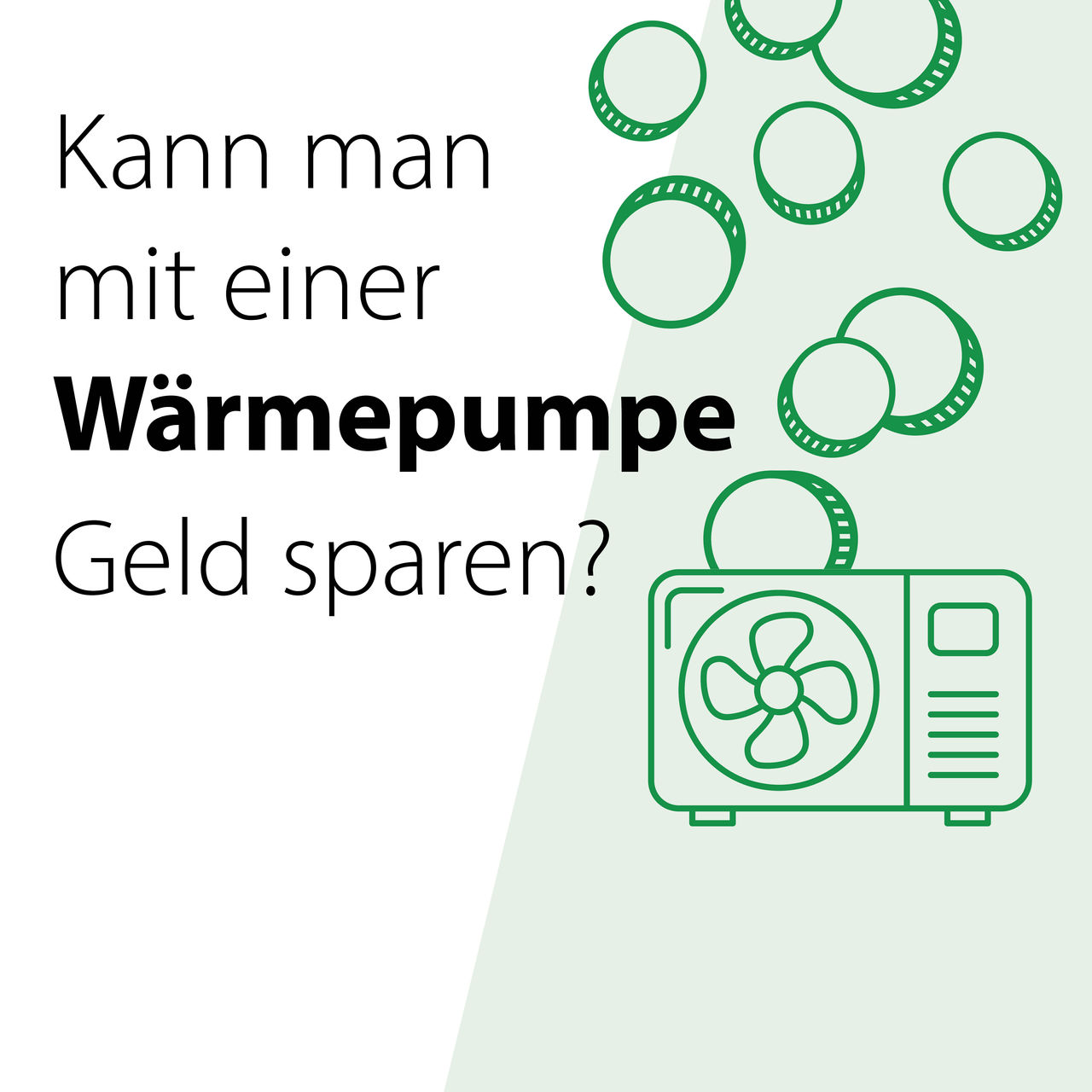 Kann man mit einer Wärmepumpe Geld sparen?