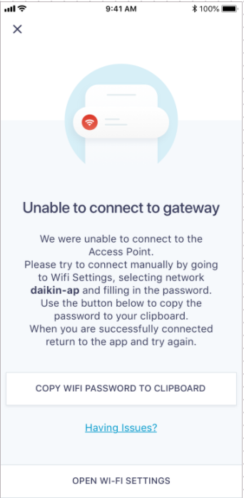 Verbindung zum Gateway nicht möglich