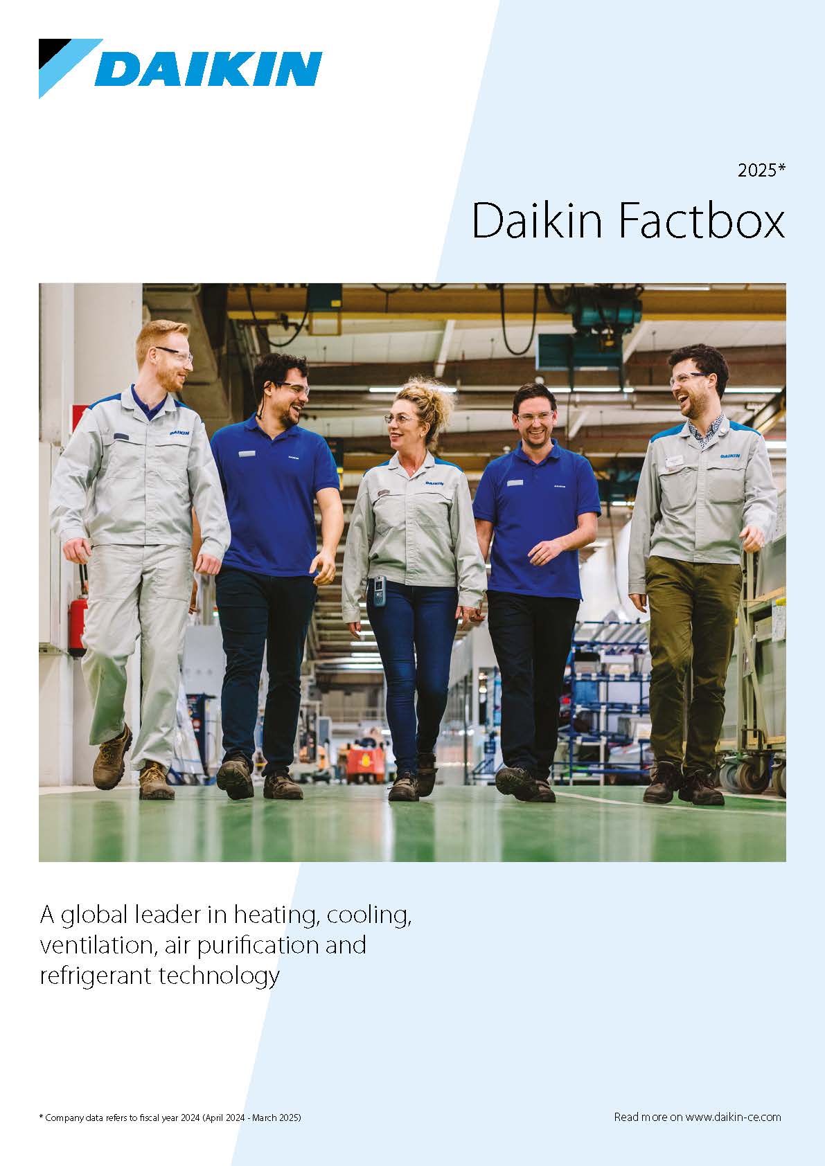 Daikin Central Europe Fakten & Zahlen, März 2021